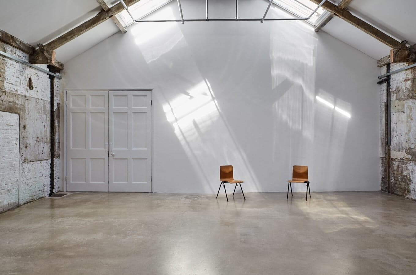 The Warehouse white wall and daylight studio angle at CTRL Clapton