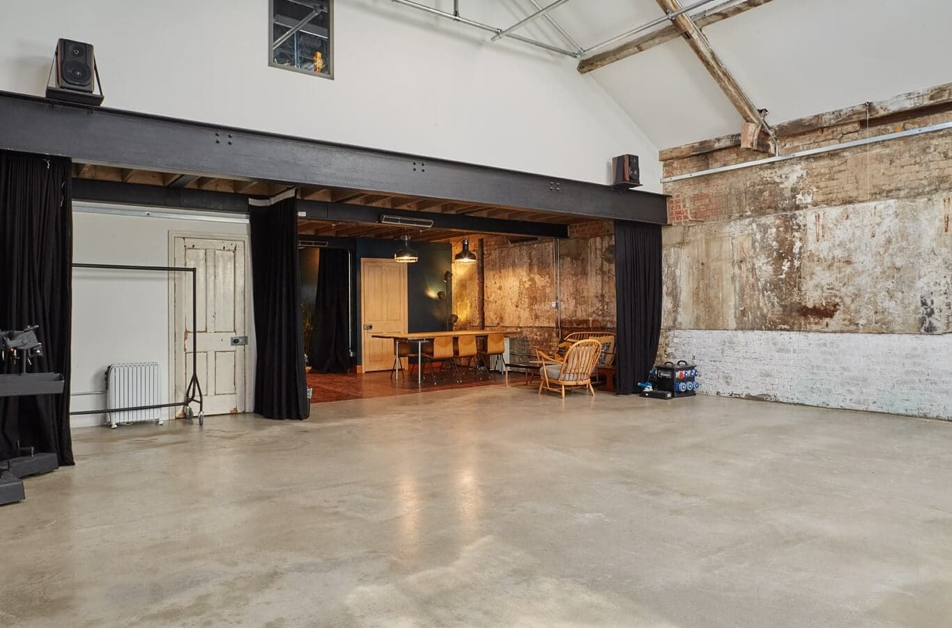 The Warehouse open studio with lounge area at CTRL Clapton